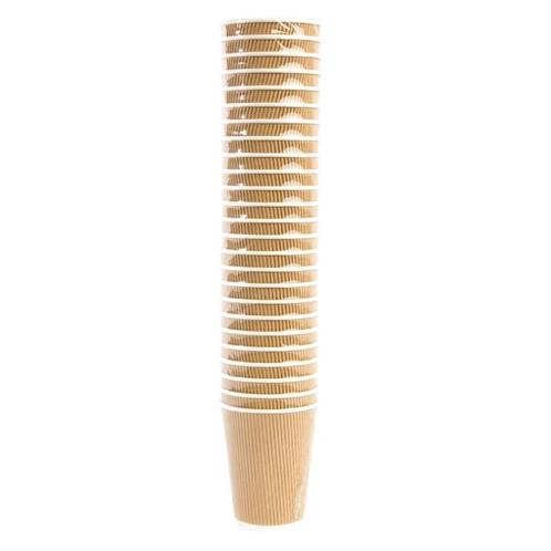 Fiesta Recyclable koffiebekers ribbelwand 340ml (500 stuks), Huis en Inrichting, Keuken | Keukenbenodigdheden, Verzenden