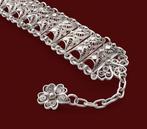 .925 Argento - Armband - Filigrain mod. Gatsby, Antiek en Kunst