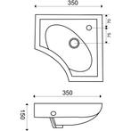 Xellanz Trevi - Hoekfontein - 35x35x15cm - Keramiek - Glans, Ophalen of Verzenden, Nieuw