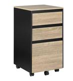 Houten Kantoor Rolcontainer – 3 Laden op Wielen – Industriee, Verzenden, Nieuw in verpakking