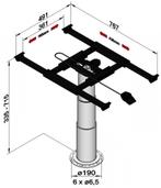 Ilse Lifttafelpoot Draai- & Schuifbaar 5993 SS8, Ophalen of Verzenden, Nieuw