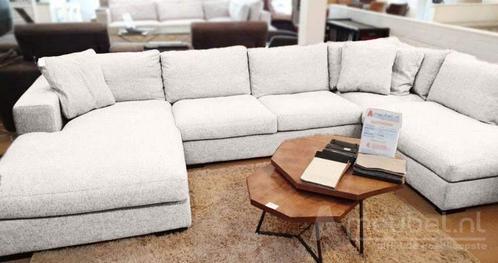 U-Bankstel Sloterdijk - loungebanken - Wit, Huis en Inrichting, Banken | Sofa's en Chaises Longues, Nieuw, Stof