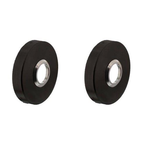 Intersteel rozetten verdekt ø53x10mm structuur zwart, Doe-het-zelf en Verbouw, Hang- en Sluitwerk, Nieuw, Ophalen of Verzenden