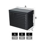 Airco en warmtepomp omkasting medium RAL7024 Grafietgrijs, Verzenden, Nieuw in verpakking