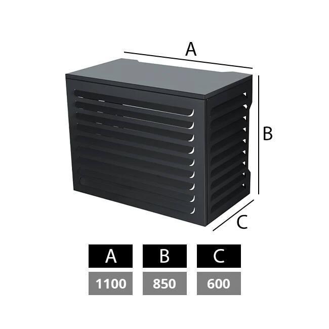 Airco en warmtepomp omkasting medium RAL7024 Grafietgrijs, Zakelijke goederen, Horeca | Keukenapparatuur, Verzenden