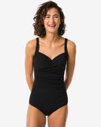 HEMA Dames badpak control zwart, Verzenden, Nieuw