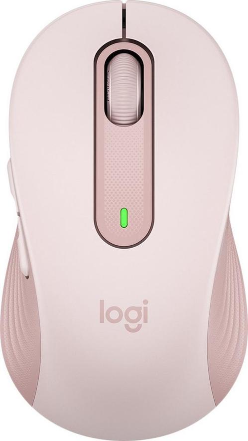 Logitech Signature M650 - Draadloze Muis - Roze, Computers en Software, Muizen, Verzenden