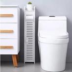 Slanke Hoge Badkamerkast – Witte Opbergkast met 4 Lagen, Huis en Inrichting, Badkamer | Badkamermeubels, Verzenden, Nieuw