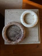 Fratelli Mannelli - Schaal (2) - Marmer - Set travertin