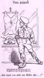 Spotprent over Nederlandse mening over Hitler (lijst optie), Verzenden