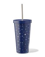 HEMA Drinkbeker met rietje 500ml rvs sterren, Verzenden, Nieuw