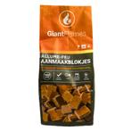 Giant Flames aanmaakblokjes zak 192 stuks (1kg), Tuin en Terras, Haardhout, Minder dan 3 m³, Ophalen of Verzenden, Overige houtsoorten