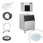 GGM Gastro | Schilferijsmachine - 220 kg / 24 uur - incl. |, Verzenden, Nieuw in verpakking, Koelen en Vriezen