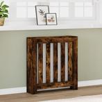 vidaXL Radiatorombouw 78x20x82 cm bewerkt hout gerookt, Doe-het-zelf en Verbouw, Verwarming en Radiatoren, Verzenden, Nieuw