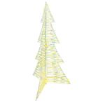 vidaXL Kerstboom met 240 LED Warmwit 180 cm PET, Verzenden, Nieuw