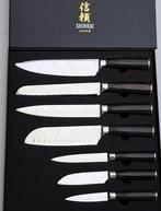 Shinrai Japan - 7 Piece professional knives set - Stainless