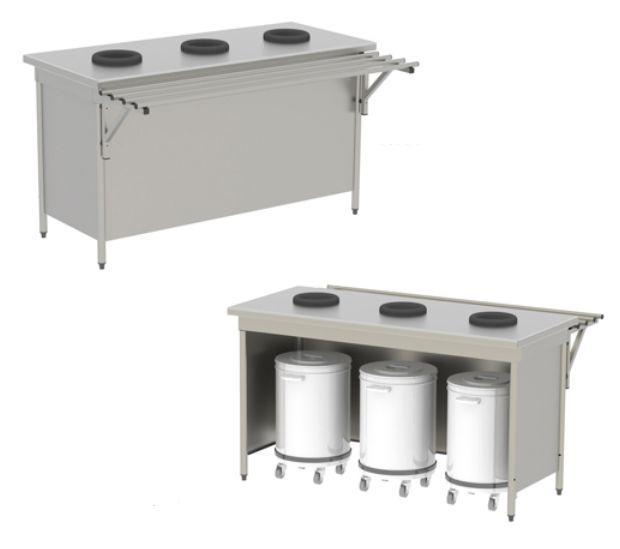 Afval sorteertafel - zonder deur, Zakelijke goederen, Horeca | Keukenapparatuur, Verzenden