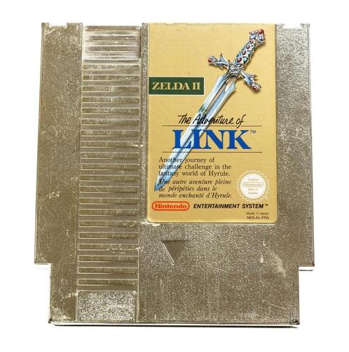 The Legend of Zelda II The Adventure of Link (French), Spelcomputers en Games, Games | Nintendo NES, Zo goed als nieuw, Ophalen of Verzenden