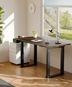 Zit sta bureau - Elektrisch - Verstelbaar - Bureauframe - Zw, Verzenden, Zo goed als nieuw