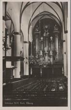 ELBURG - Interieur N.H. Kerk, Verzamelen, Ansichtkaarten | Nederland, Verzenden, Gelopen