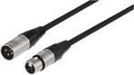 XLR kabel line / mic kabel 0,5/1/2/6/10/15/20 met REAN plug, Muziek en Instrumenten, Nieuw, Microfoon, Verzenden