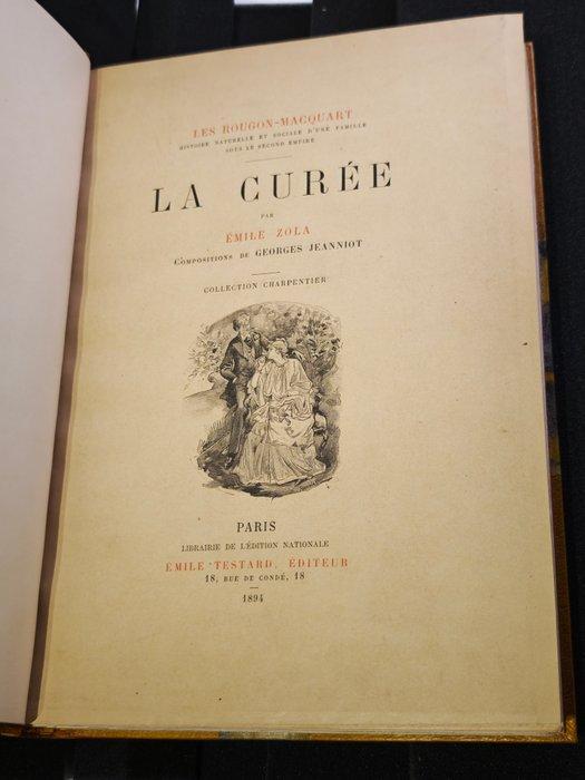 Émile Zola / Jeanniot / Maylander [reliure] - La Curée [ex., Antiek en Kunst, Antiek | Boeken en Bijbels