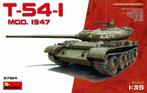 Miniart - T-54-1 Soviet Medium Tank (Min37014), Nieuw, 1:50 tot 1:144