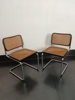 Gavina - Marcel Breuer - Stoel (2) - Cesca chair - Rattan,, Antiek en Kunst, Antiek | Meubels | Stoelen en Banken