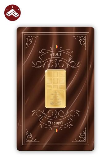 Goudbaar 10 gram ‘Chocolade’ beschikbaar voor biedingen