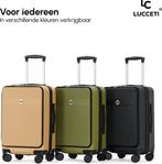 2dekans | Luccetti - Handbagage koffer 36L - Handbagage, Ophalen of Verzenden, Zo goed als nieuw