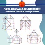 Fort bouwpakket XXL, bouwset met 150 onderdelen. Incl. 2, Ophalen of Verzenden, Nieuw