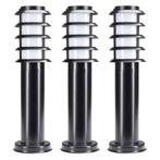 Soll 3 Zwart set van 3 Tuinverlichting Moderne Tuinlampen, Tuin en Terras, Verzenden, Nieuw