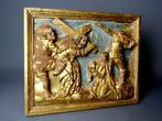 sculptuur, Kruisdraging Christus , circa 1700 - 0 cm - Hout