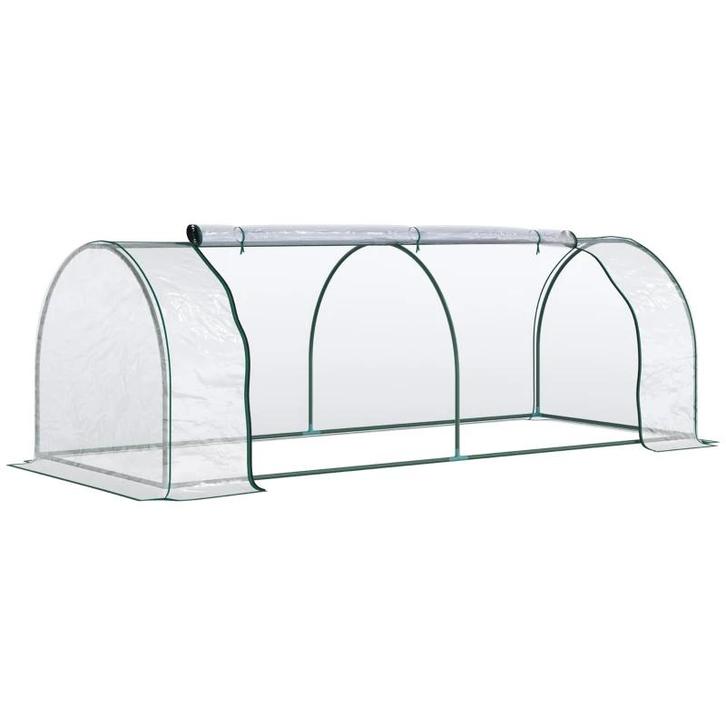 TRUUSK Broeikas met Deur - Koude Kozijn van Staal en PVC - 2, Tuin en Terras, Kassen, Nieuw, Verzenden