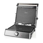Contact Grill 2000 W grillplaten en bakplaten | 29 x 23 cm, Ophalen of Verzenden, Uitneembare platen, Nieuw