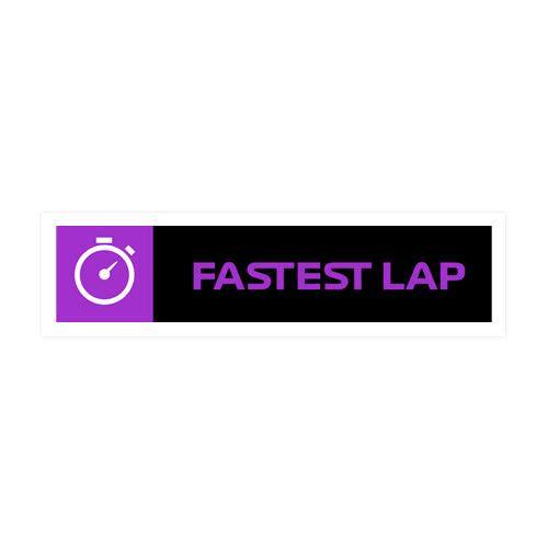 F1 / Formule 1 - Fastest Lap - Vinyl Waterproof Sticker |, Hobby en Vrije tijd, Stickers en Plaatjes