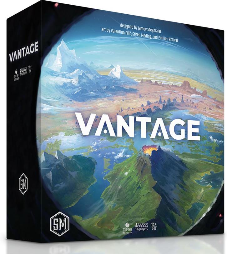 Vantage - Board game | Stonemaier Games - Gezelschapsspellen, Hobby en Vrije tijd, Gezelschapsspellen | Bordspellen, Nieuw, Verzenden