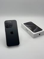 iPhone 15 Pro | 128 GB | Zwart | Uitstekend | Garantie, 128 GB, Zwart, Ophalen of Verzenden, Zo goed als nieuw