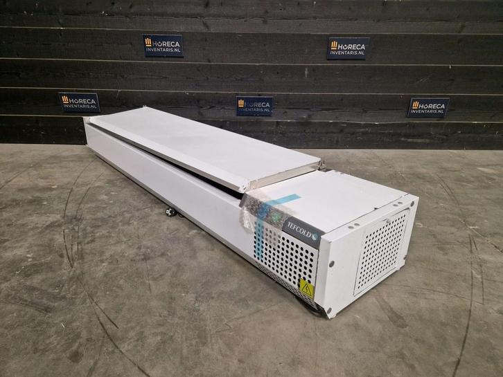 Opzetkoelvitrine | Tefcold | deksel | 180 cm | 230V, Zakelijke goederen, Horeca | Keukenapparatuur, Nieuw zonder verpakking, Koelen en Vriezen