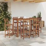 vidaXL Bartafel 150x70x105 cm massief acaciahout, Huis en Inrichting, Tafels | Eettafels, Verzenden, Nieuw