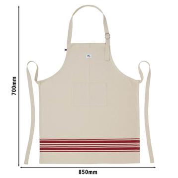 GGM Gastro | STAUB | FRENCH LINE - Keukenschort - 850x700mm beschikbaar voor biedingen