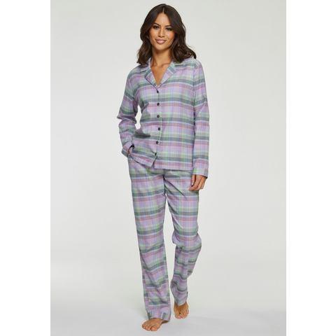 Vivance Dreams Pyjama van knuffelzacht flanel (2-delig), Kleding | Dames, Ondergoed en Lingerie, Verzenden