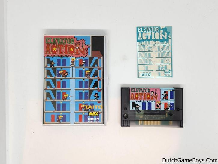 MSX - Elevator Action, Spelcomputers en Games, Spelcomputers | Overige, Gebruikt, Verzenden