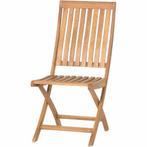 Siena Garden Paleros klapstoel acaciahout 65x44 cm - Bruin, Tuin en Terras, Ophalen of Verzenden, Nieuw