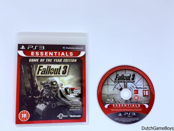 Playstation 3 / Ps3 - Fallout 3 - Game Of The Year Edition -, Spelcomputers en Games, Games | Sony PlayStation 3, Gebruikt, Verzenden