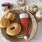 Ruhhy Kerstmuts Bestekzakjes - Set van 12 voor een Feeste..., Ophalen of Verzenden, Nieuw