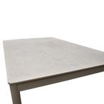 Joshua lounge tuintafel 120x79xH43 aluminium latte, Tuin en Terras, Tuintafels, Ophalen of Verzenden, Nieuw