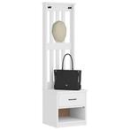 vidaXL Halboom SANDENS wit 45x40x159,5 cm massief grenenhout, Verzenden, Nieuw