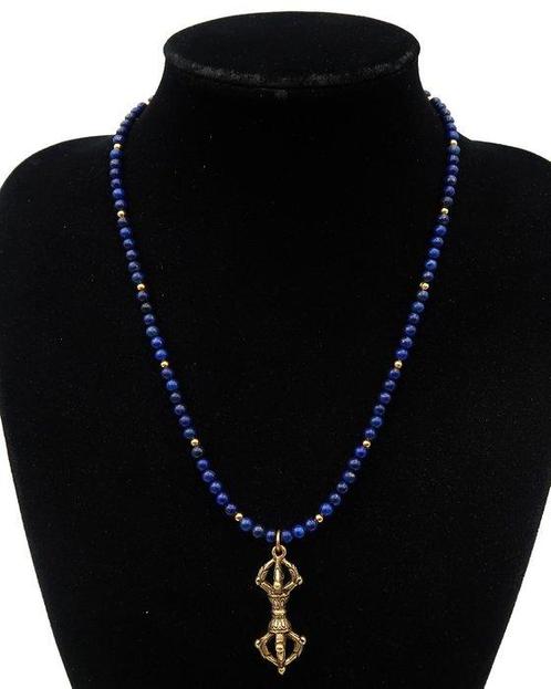 Lapis lazuli - Boeddhistische beschermingsketting - Dorje /, Antiek en Kunst, Antiek | Boeken en Bijbels