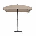 -17% Madison Patmos stokparasol 210x140cm | ecru, Tuin en Terras, Parasols, Kantelbaar, Nieuw, Stokparasol, 2 tot 3 meter